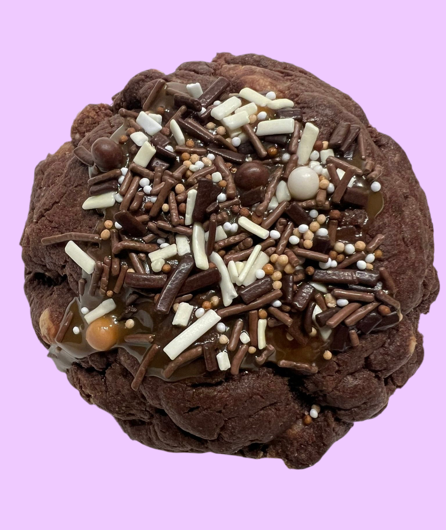 Triple Chocolate Stuffed Cookie